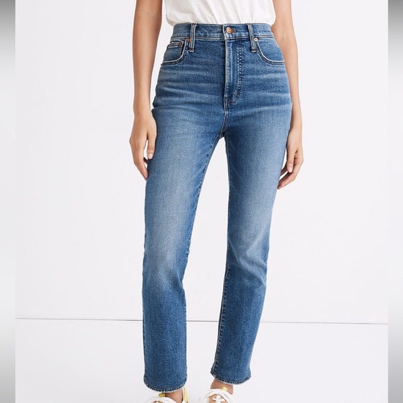 Madewell Slim Demi-Boot Jeans in Northaven Wash Size 23 EUC N0551 - Picture 1 of 10